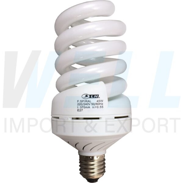 A-01-2 (Copy) หลอดทอร์นาโด 45W ขั้ว E27 แสงวอร์มไวท์ LH (A-01)