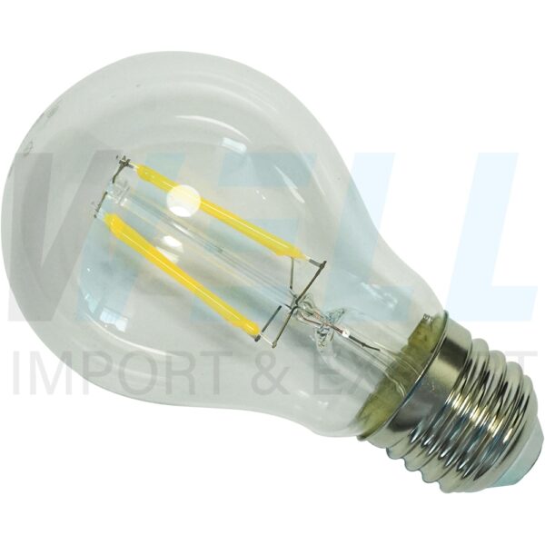 A-14-2 (Copy) หลอดไฟ LED E27 4W แสงวอร์มไวท์ UPPAL (A-14)