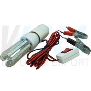 B-21-2 (Copy) หลอด คีบแบต DC 12V 9W แสงเดย์ไลท์ (B-21)