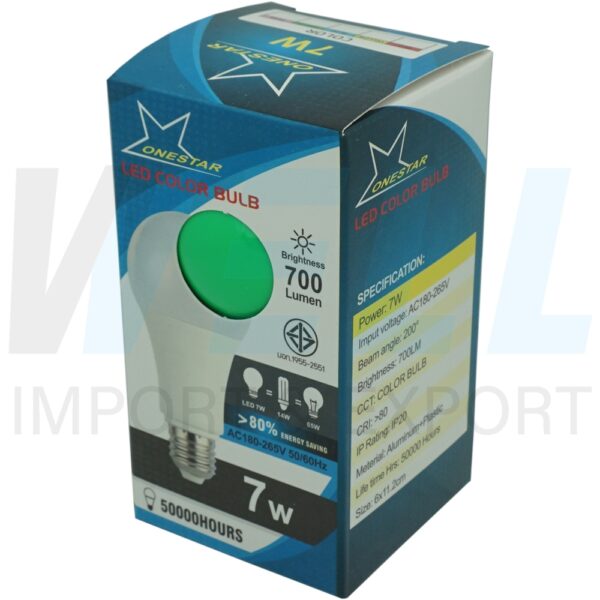 B-27-7 (Copy) หลอด BULB LED 7W (B-27)