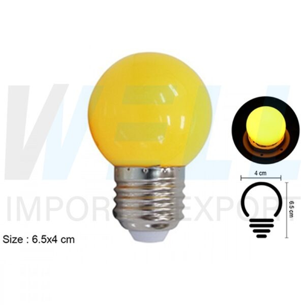 หลอด ปิงปอง LED 3W (B-54)