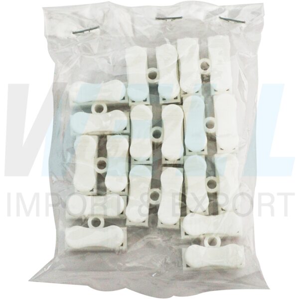 F-01-5 (Copy) Terminal (เต๋า) แบบหนีบ (แพ็ค 20 ตัว) (F-01)