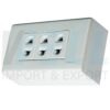 G-04-1 (Copy) บล็อกลอย ขนาด 2x4 นิ้ว พร้อม ปลั๊ก 3 ตัว (G-04)