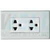 G-05-2 (Copy) บล็อกลอย ขนาด 2x4 นิ้ว พร้อม ปลั๊กกราวด์คู่ (G-05)