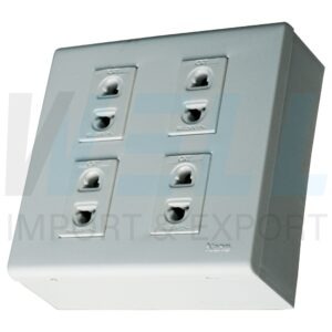 G-15-1 (Copy) บล็อกลอย ขนาด 4x4 นิ้ว พร้อม ปลั๊ก 4 ตัว (G-15)