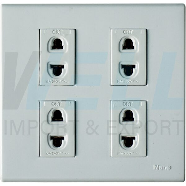 G-15-2 (Copy) บล็อกลอย ขนาด 4x4 นิ้ว พร้อม ปลั๊ก 4 ตัว (G-15)