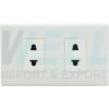 G-41-2 (Copy) บล็อกลอย ขนาด 2x4 นิ้ว พร้อม ปลั๊กเดี่ยว 2 ตัว (G-41)