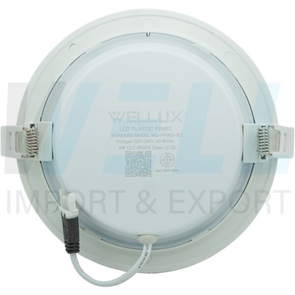 I-04-3 (Copy) โคมพาแนล LED กลม 9W WELLUX (I-04)