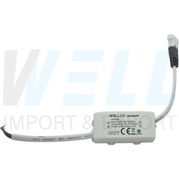 I-04-5 (Copy) โคมพาแนล LED กลม 9W WELLUX (I-04)