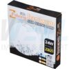 โคมติดเพดาน โคมซาลาเปา ลายดอกไม้ ZB21 LED 24W แสงเดย์ไลท์(ขาว) (I-30)