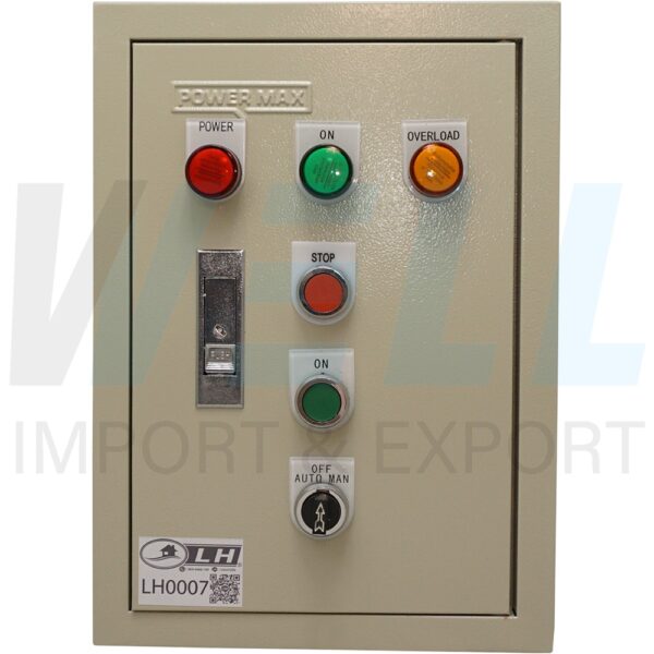 LH0007 ตู้ควบคุม มอเตอร์ 3 แรง 220V AC มีลูกลอย