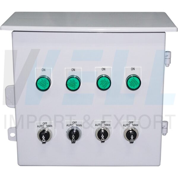 LH0011 ตู้ควบคุมตั้งเวลา เปิด-ปิด อุปกรณ์ 12โวลต์ ผ่าน WIFI 4Ch.