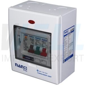 M-08-2-2 (Copy) ตู้คอนซูมเมอร์ 2 ช่อง + MAIN RCBO (กันดูด) (M-08)