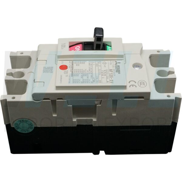 (Mitsubishi)-NF125-SV-2P-100A-2 (Copy) เบรกเกอร์ NF125 SV 2P 100A Mitsubishi
