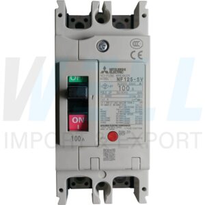 (Mitsubishi)-NF125-SV-2P-100A-3 (Copy) เบรกเกอร์ NF125 SV 2P 100A Mitsubishi