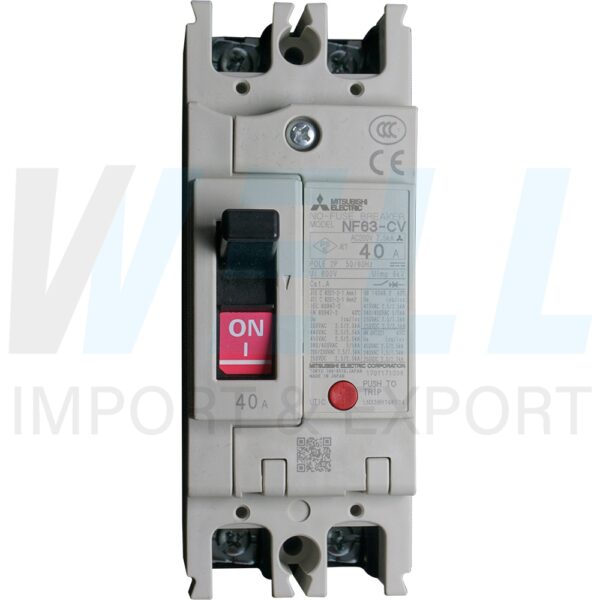 (Mitsubishi)-NF63-CV-2P-40A-5 (Copy) เบรกเกอร์ NF63 CV 2P Mitsubishi