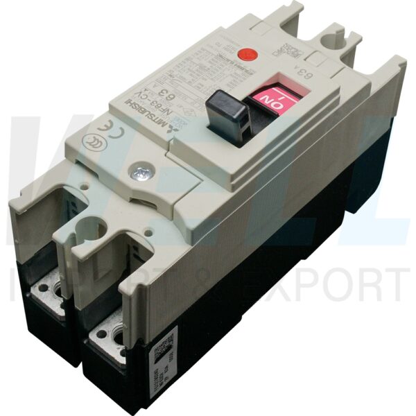 (Mitsubishi)-NF63-CV-2P-63A-1 (Copy) เบรกเกอร์ NF63 CV 2P Mitsubishi