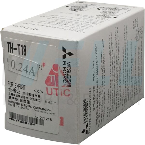 (Mitsubishi)-TH-T18-0-24A-6 (Copy) โอเวอร์โหลด TH-T18 0.24A Mitsubishi