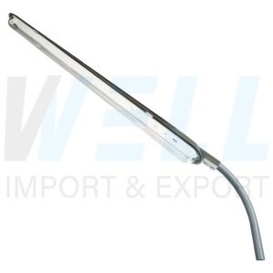 โคม ถนน 1x36W พร้อม อุปกรณ์ ติดตั้ง ขาเหล็ก และ ฐานยึด (โคมเปล่า) (P-01)