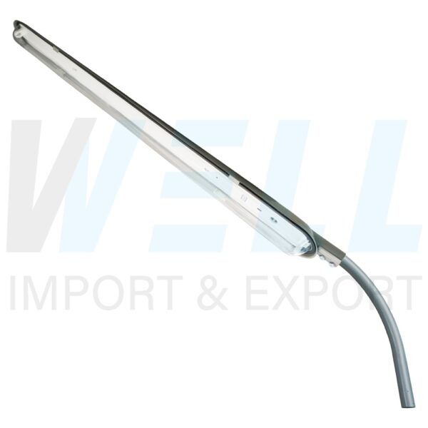 โคม ถนน 1x36W พร้อม อุปกรณ์ ติดตั้ง ขาเหล็ก และ ฐานยึด (โคมเปล่า) (P-01)