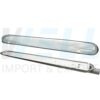 โคม ถนน 2x36W พร้อม อุปกรณ์ ติดตั้ง ขาเหล็ก และ ฐานยึด (โคมเปล่า) (P-02)