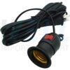 R-11-3 (Copy) ขั้ว ห้อย E27 มีสวิตซ์ พร้อมสาย AC 220V (R-11)