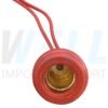 R-15-3 (Copy) ขั้ว E12 กันน้ำ สีแดง (R-15)