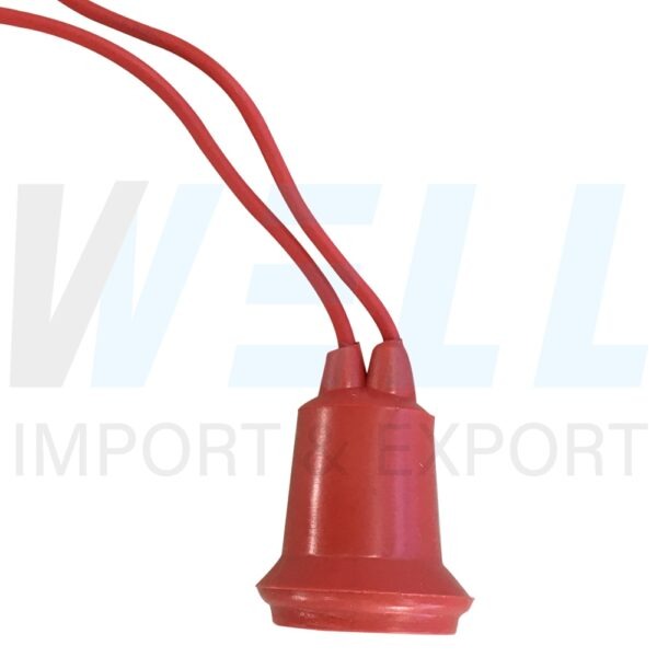R-15-4 (Copy) ขั้ว E12 กันน้ำ สีแดง (R-15)