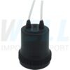 R-17-4 (Copy) ขั้ว กระเบื้อง หุ้มยาง E27 (R-17)