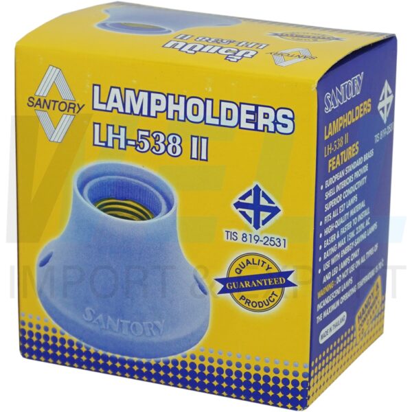 R-28-1 (Copy) ขั้วแป้นกระเบื้องกลม E27 LH-538 (R-28)
