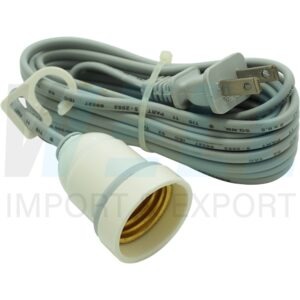 R-32-6 (Copy) ขั้วเกลียว E27 พร้อม สายไฟ 5 เมตร LC-168 (R-32)