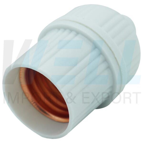 R-42-1 (Copy) ขั้วเกลียว E27 สีขาว (แพ็ค 2 ตัว) (R-42)