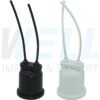 R-44-1 (Copy) ขั้วห้อย กันน้ำ E27 (แพ็ค 2 ตัว) (R-44)