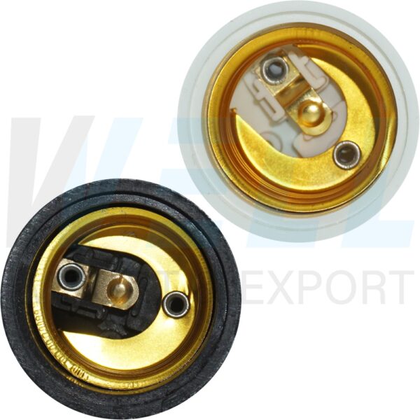 R-44-2 (Copy) ขั้วห้อย กันน้ำ E27 (แพ็ค 2 ตัว) (R-44)