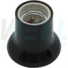 R-45-1 (Copy) ขั้วกระเบื้อง E27 หุ้มพลาสติก สีดำ (R-45)