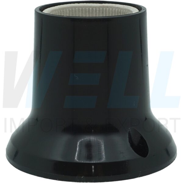 R-45-2 (Copy) ขั้วกระเบื้อง E27 หุ้มพลาสติก สีดำ (R-45)