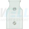 S-22-5 (Copy) ปลั๊ก ตัวเมีย ขาแบน คละสี (แพ็ค 4 ตัว) (S-22)