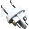 S-25-2 (Copy) ปลั๊ก ยาง ตัวผู้ ขาแบน (แพ็ค 2 ตัว) (S-25)