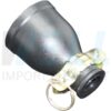 S-25-3 (Copy) ปลั๊ก ยาง ตัวผู้ ขาแบน (แพ็ค 2 ตัว) (S-25)