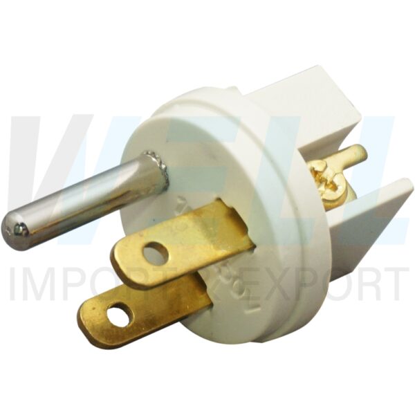 S-27-4 (Copy) ปลั๊ก ยาง พาวเวอร์ ตัวผู้ 3 ขา (S-27)