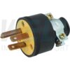 S-33-1 (Copy) ปลั๊กยาง ตัวผู้ 3 ขา (S-33)