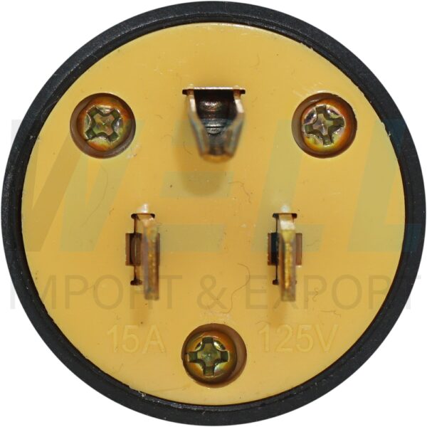 S-33-3 (Copy) ปลั๊กยาง ตัวผู้ 3 ขา (S-33)