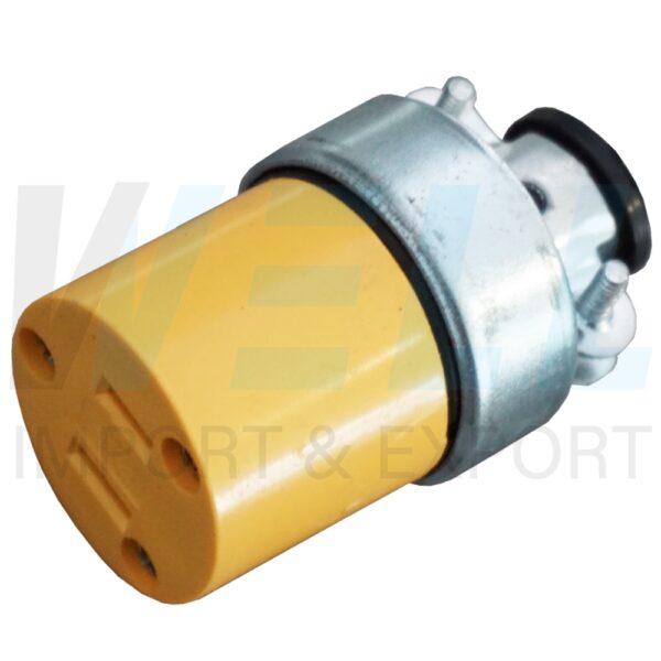 S-34-1 (Copy) ปลั๊ก เหล็ก ตัวเมีย 2 ขา (S-34)