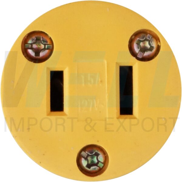 S-34-2 (Copy) ปลั๊ก เหล็ก ตัวเมีย 2 ขา (S-34)