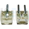 ปลั๊ก เยอรมัน ตัวผู้ ขาเสียบกลม (แพ็ค 3 ตัว) (S-45)