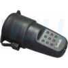 S-49-1 (Copy) ปลั๊ก เยอรมัน พาวเวอร์ ตัวเมีย เสียบขากลม สีดำ (ST-640) (S-49)