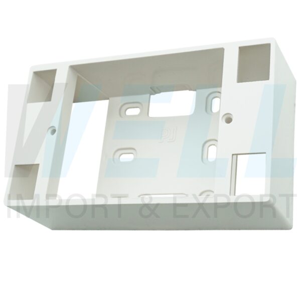 U-11-1 (Copy) บล็อกลอย 2x4 นิ้ว ขอบเหลี่ยม สีขาว (แพ็ค 2 ตัว) (U-11)