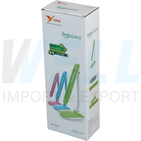 W-08-1 (Copy) โคมไฟ ตั้งโต๊ะ LED YG-5934 (W-08)