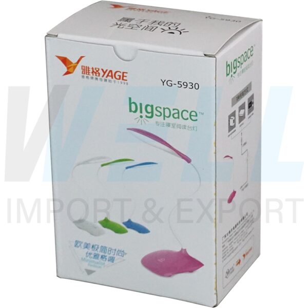 W-09-1 (Copy) โคมไฟ ตั้งโต๊ะ LED YG-5930 (W-09)