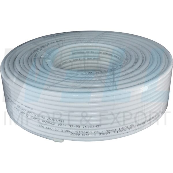 สาย RG6-128 เส้น ยาว 100 เมตร (Y-03)